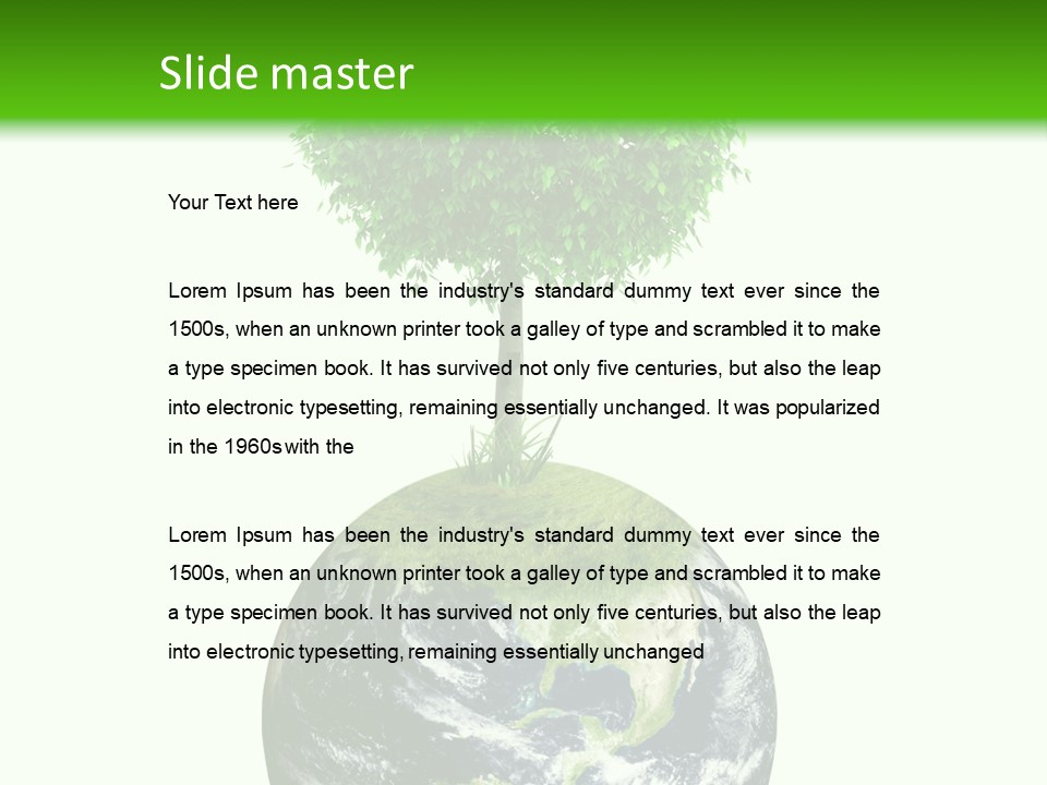 Sold Paper Representative PowerPoint Template
