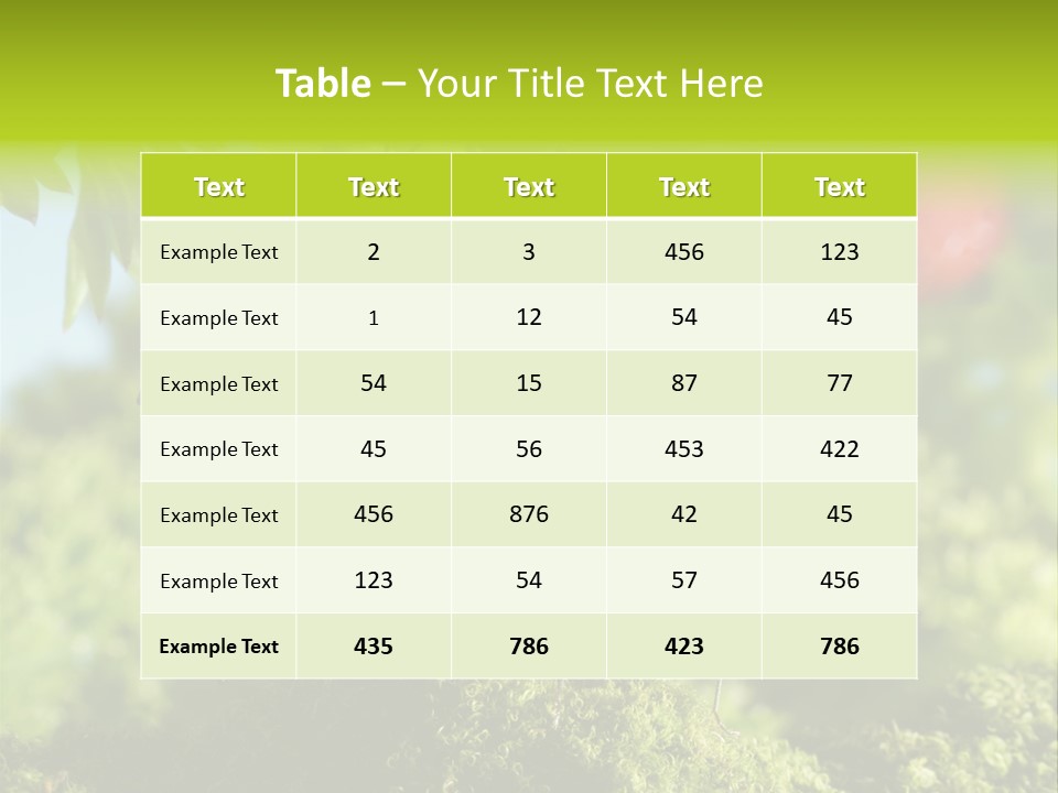 Ants Macro Tasty PowerPoint Template