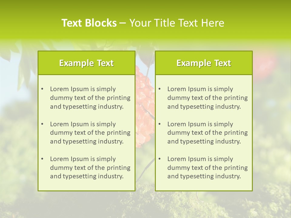 Ants Macro Tasty PowerPoint Template