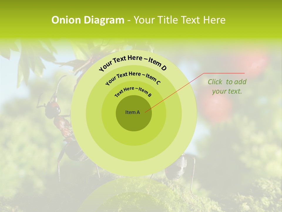 Ants Macro Tasty PowerPoint Template
