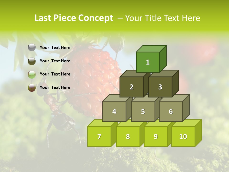 Ants Macro Tasty PowerPoint Template