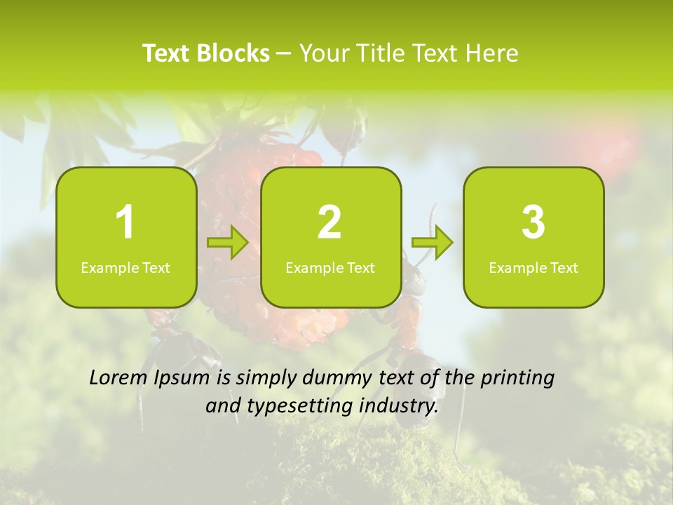 Ants Macro Tasty PowerPoint Template