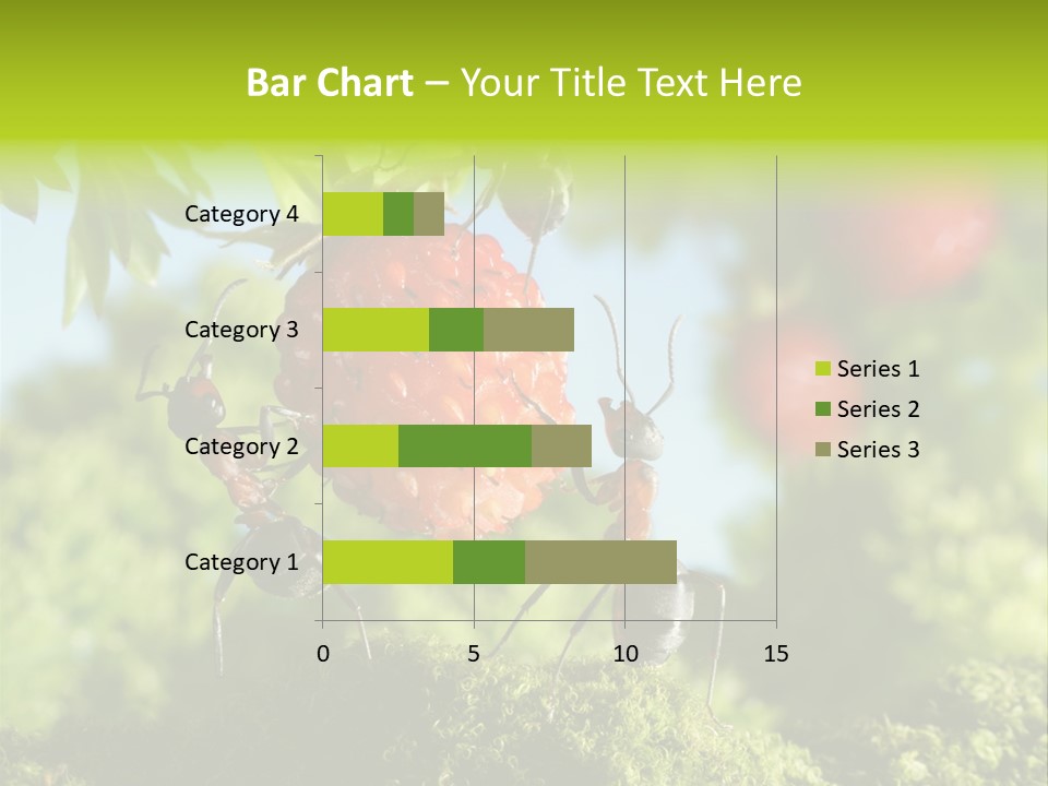Ants Macro Tasty PowerPoint Template