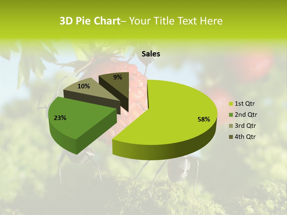 Ants Macro Tasty PowerPoint Template