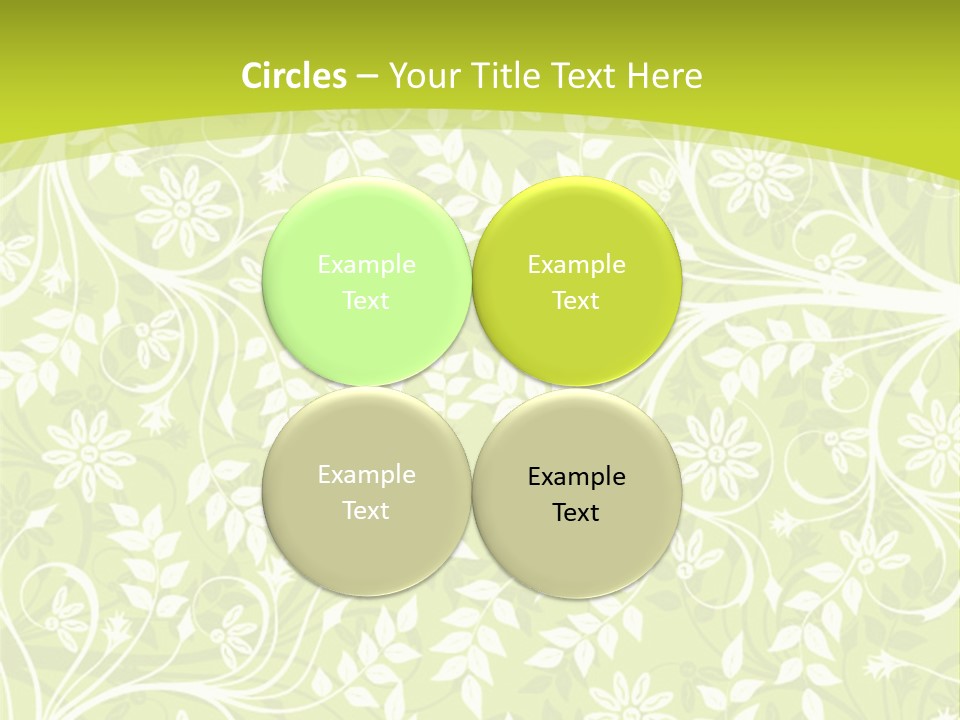 Creative Artistic Natural PowerPoint Template