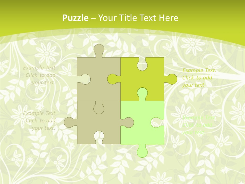 Creative Artistic Natural PowerPoint Template