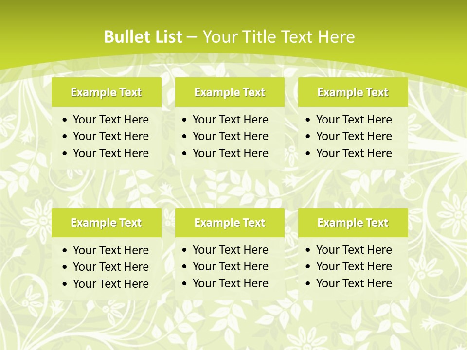 Creative Artistic Natural PowerPoint Template