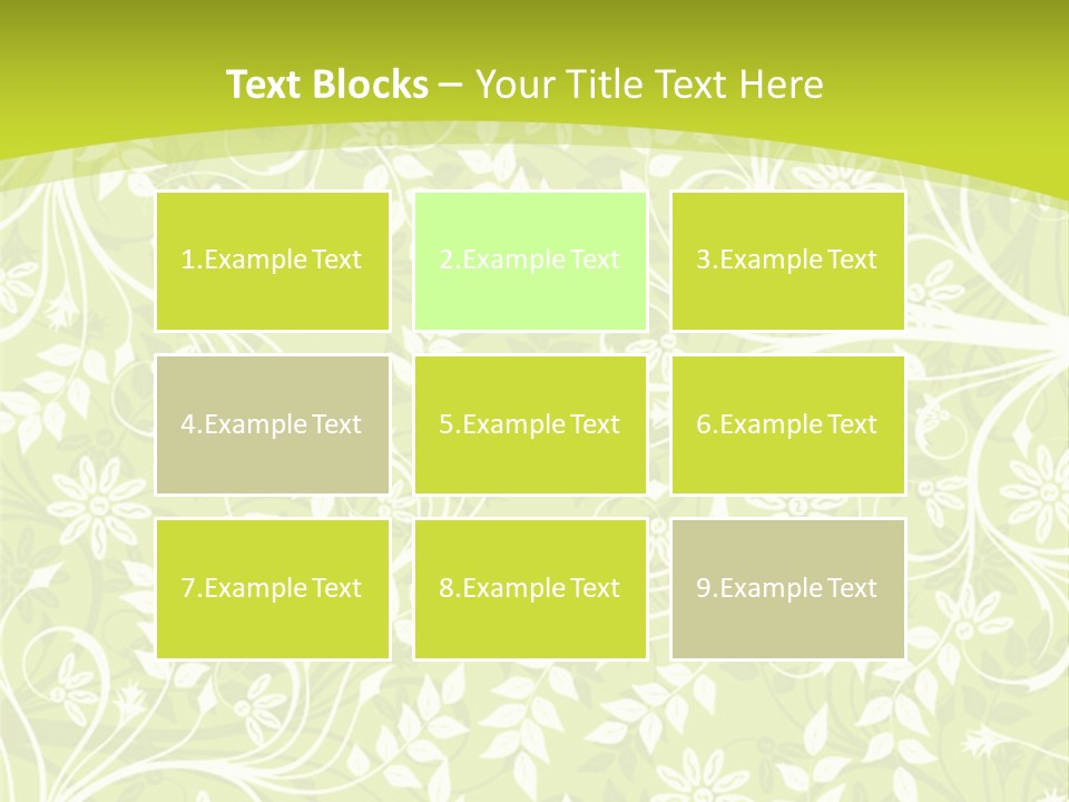 Creative Artistic Natural PowerPoint Template