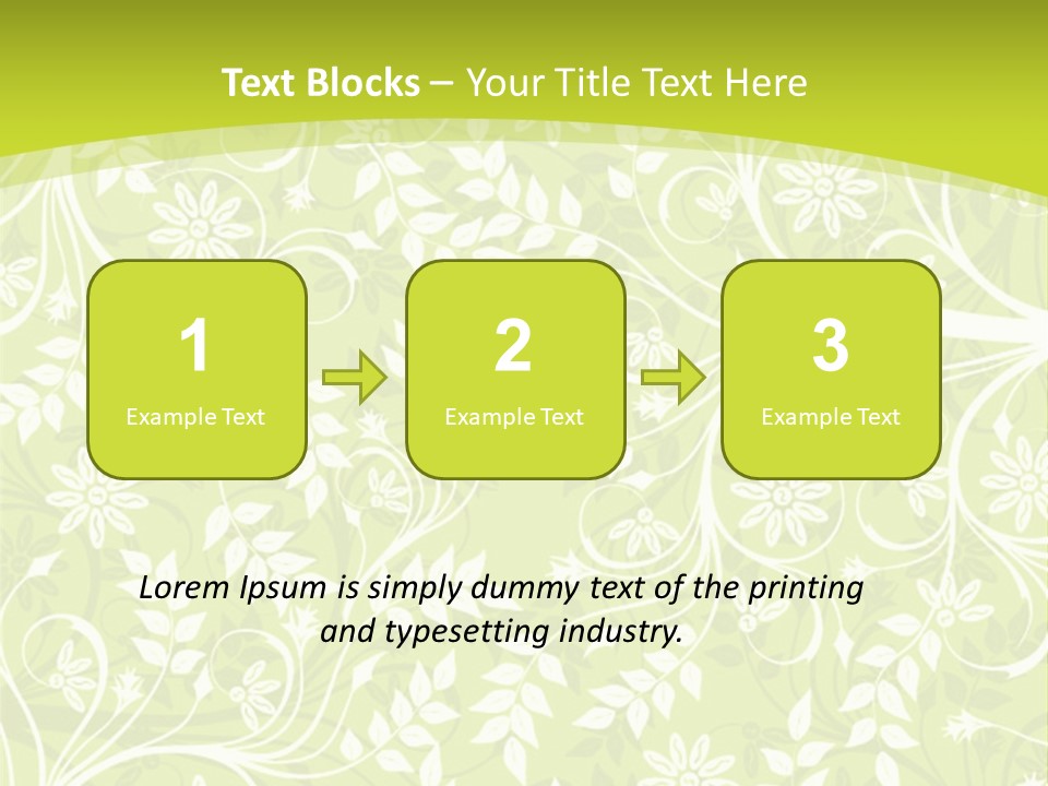 Creative Artistic Natural PowerPoint Template