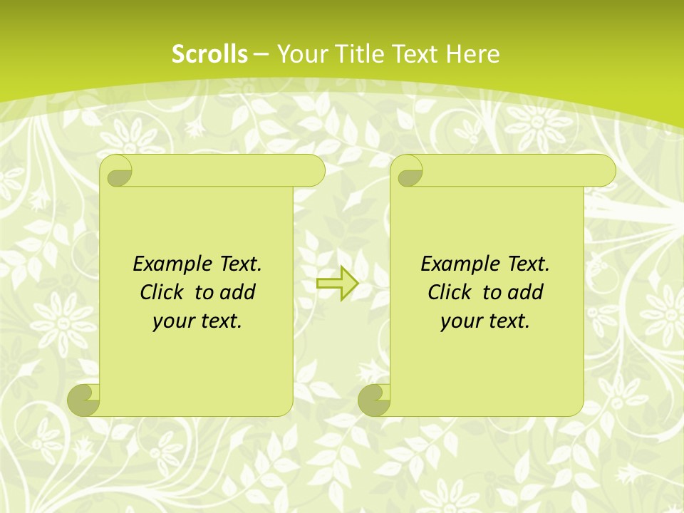 Creative Artistic Natural PowerPoint Template