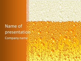 White Clean Refreshment PowerPoint Template