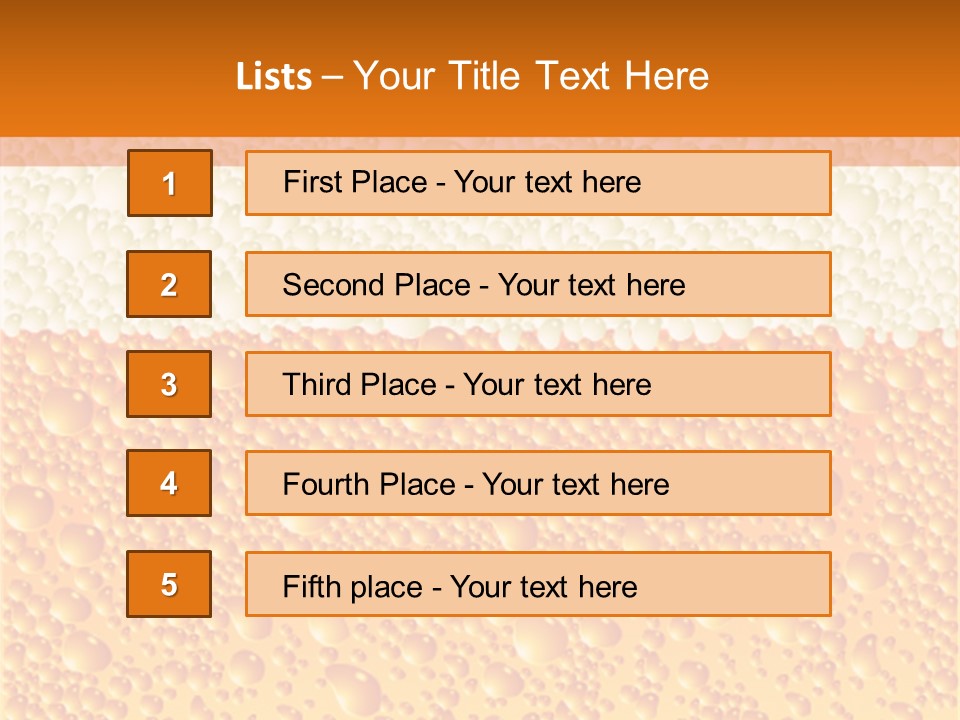 White Clean Refreshment PowerPoint Template