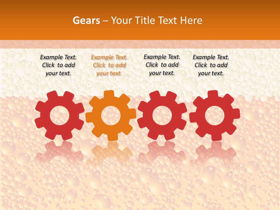 White Clean Refreshment PowerPoint Template