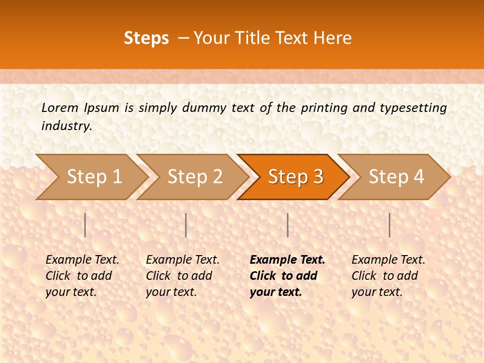 White Clean Refreshment PowerPoint Template