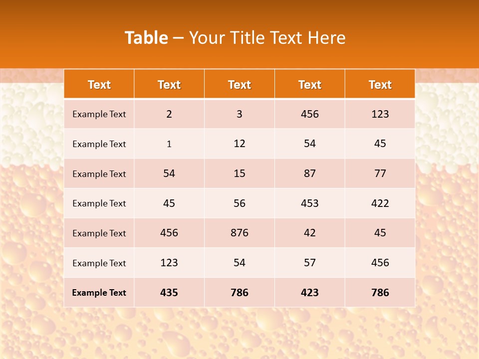 White Clean Refreshment PowerPoint Template