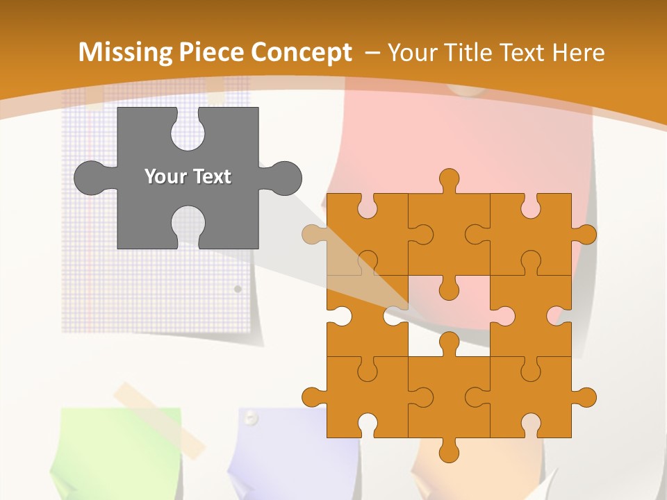 Sold Paper Representative PowerPoint Template