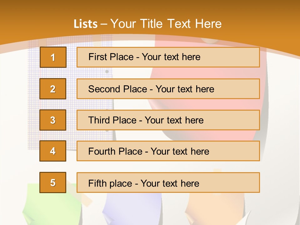 Sold Paper Representative PowerPoint Template