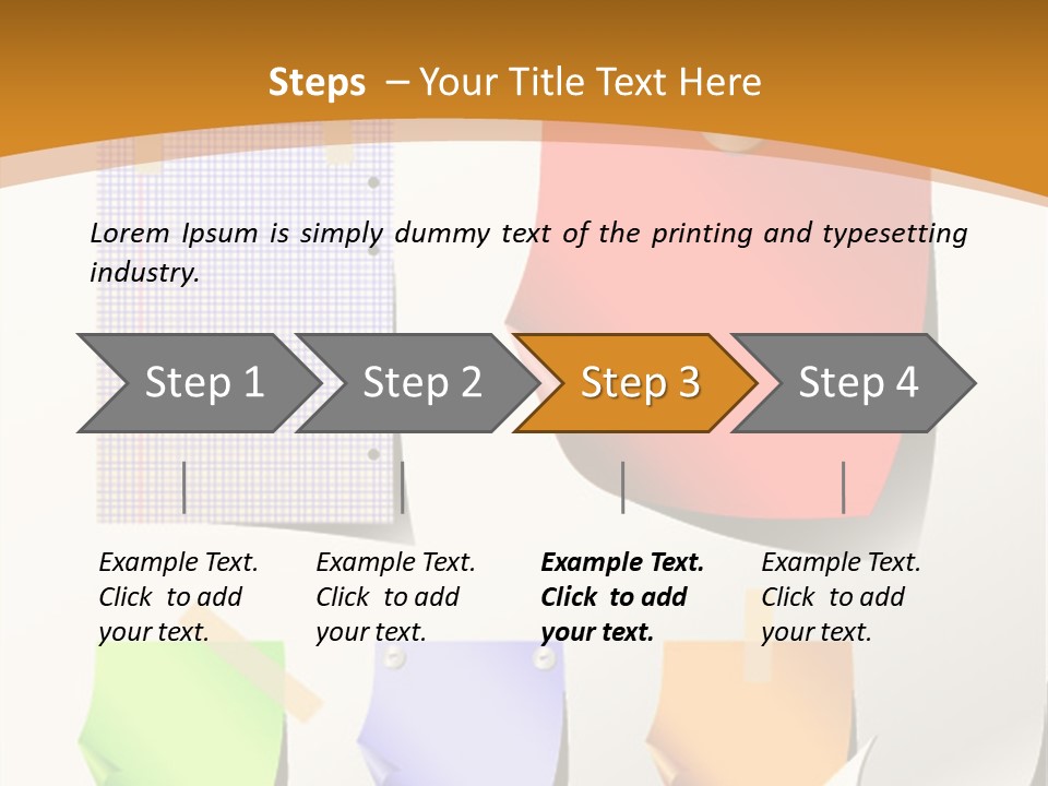 Sold Paper Representative PowerPoint Template
