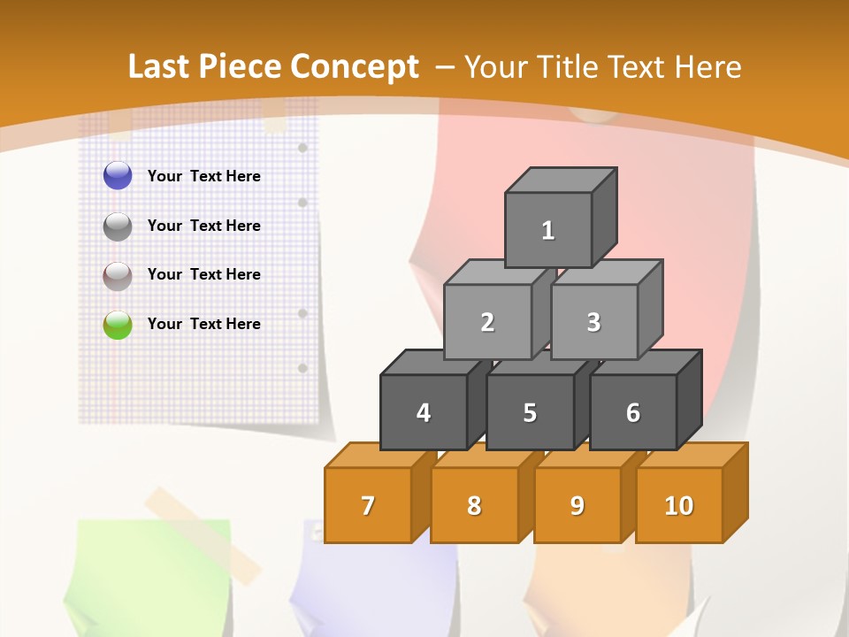 Sold Paper Representative PowerPoint Template