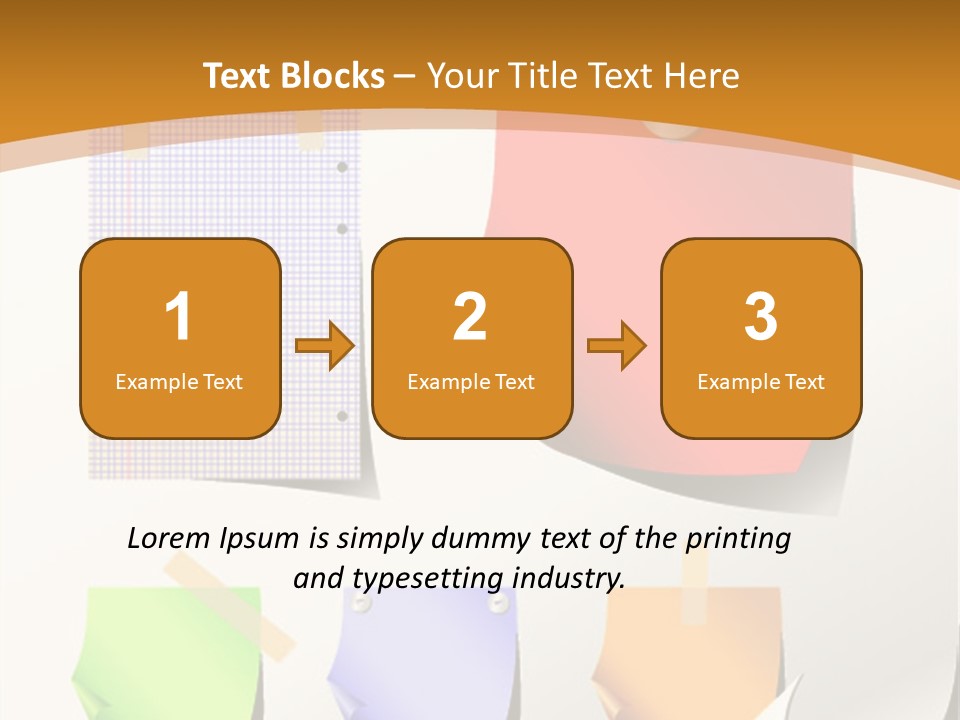 Sold Paper Representative PowerPoint Template