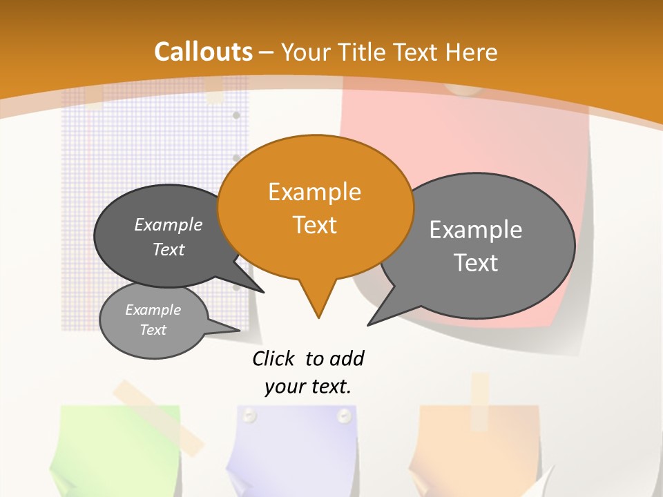 Sold Paper Representative PowerPoint Template