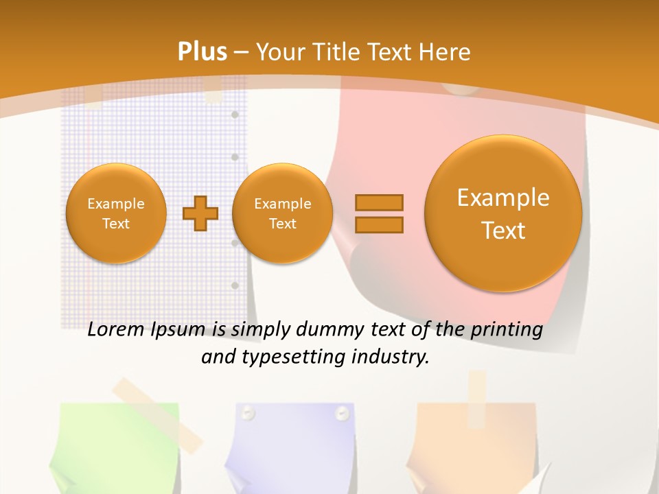 Sold Paper Representative PowerPoint Template