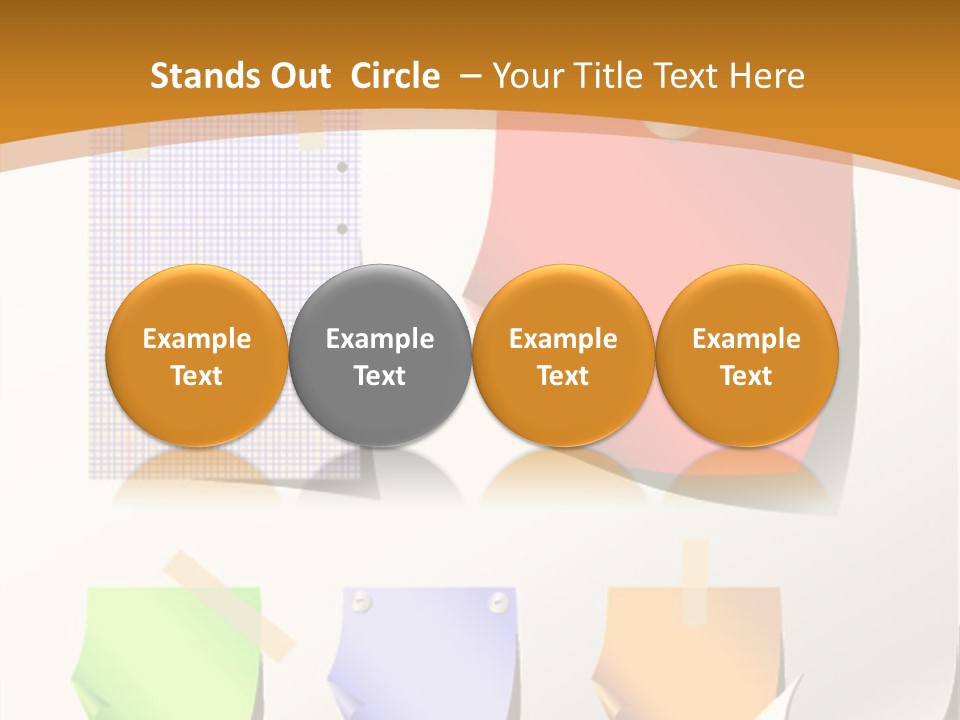 Sold Paper Representative PowerPoint Template