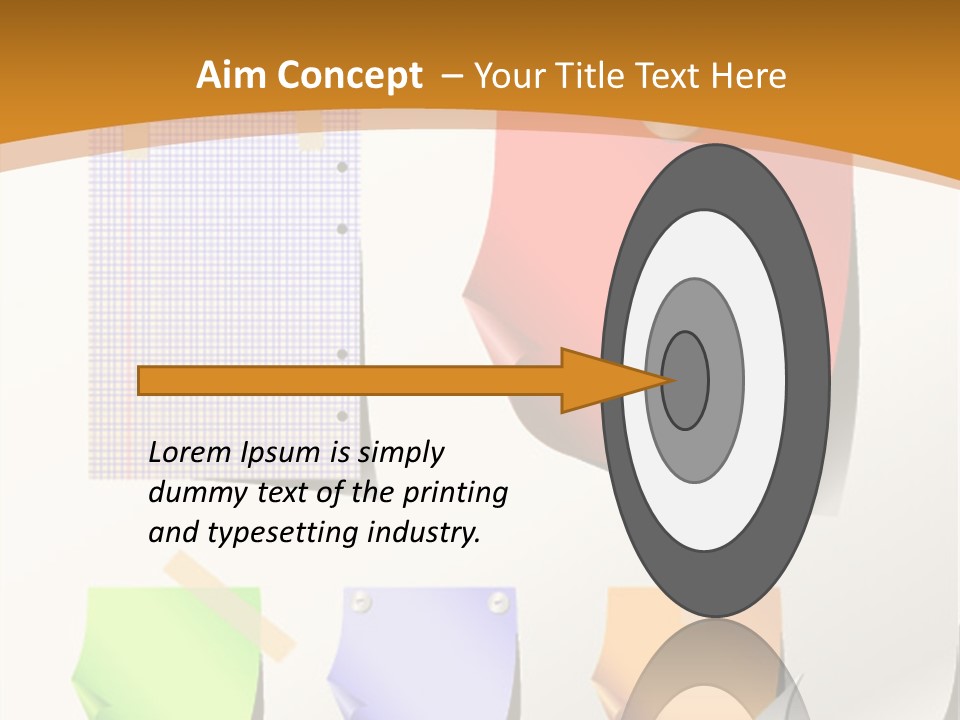 Sold Paper Representative PowerPoint Template