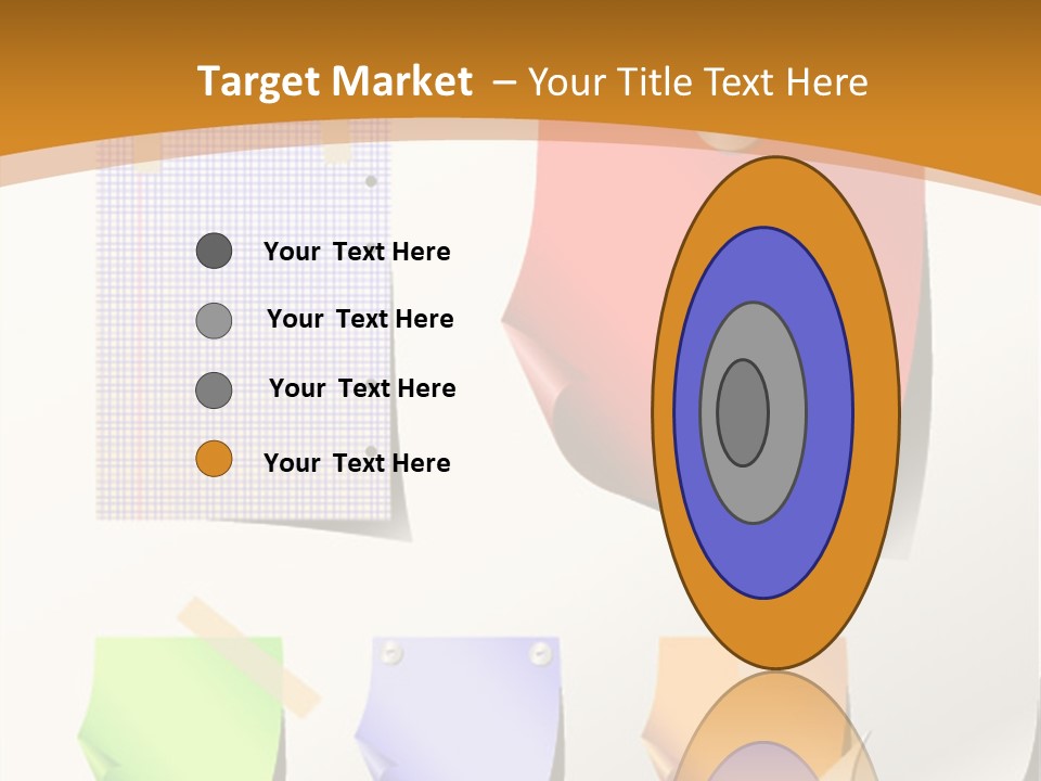 Sold Paper Representative PowerPoint Template