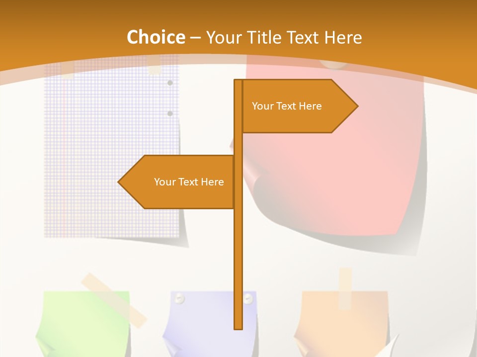 Sold Paper Representative PowerPoint Template