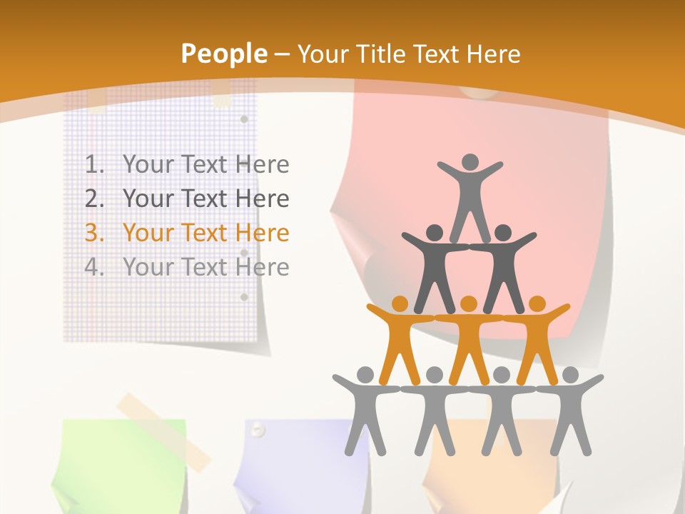 Sold Paper Representative PowerPoint Template