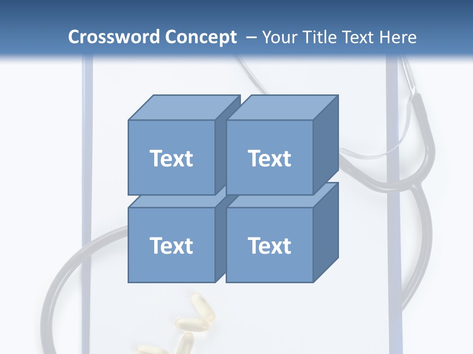 Stethoscope White Personal PowerPoint Template