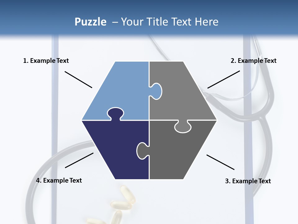 Stethoscope White Personal PowerPoint Template