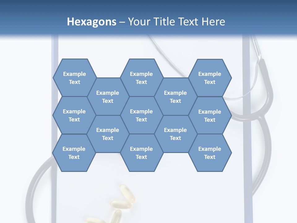 Stethoscope White Personal PowerPoint Template