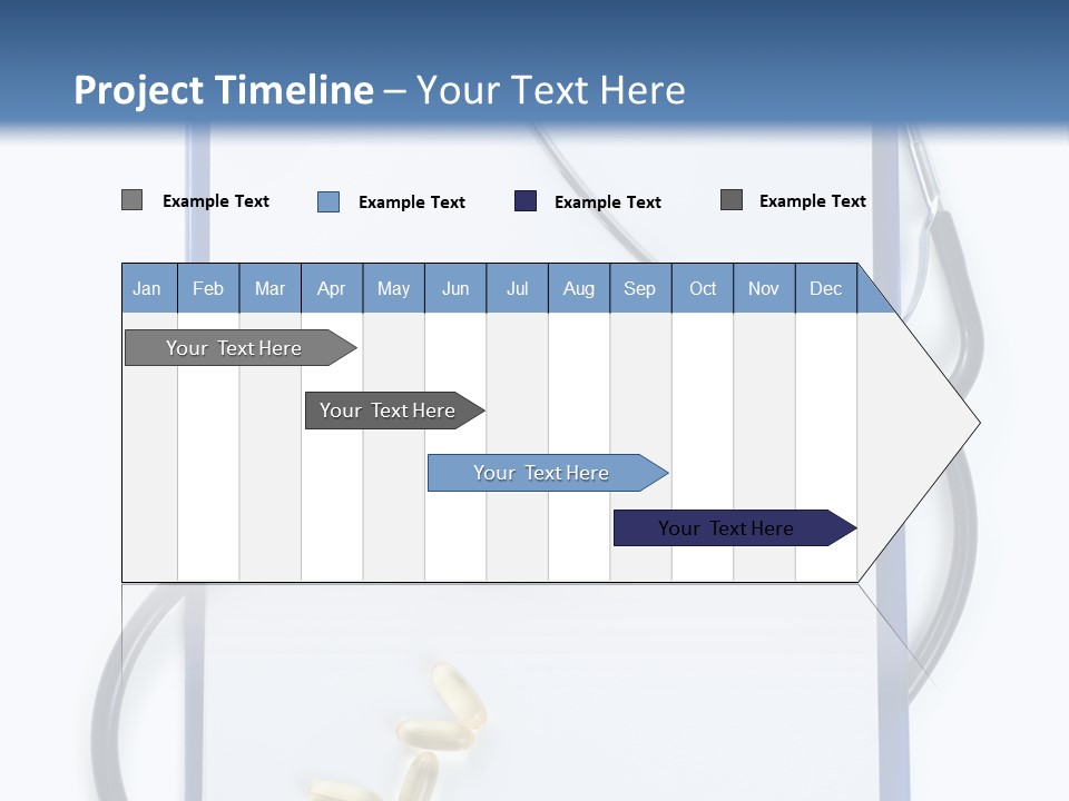 Stethoscope White Personal PowerPoint Template
