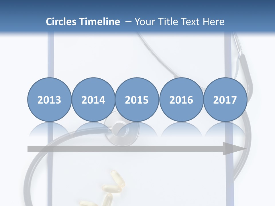 Stethoscope White Personal PowerPoint Template