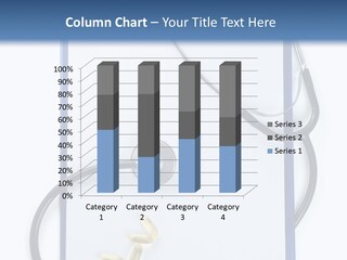 Stethoscope White Personal PowerPoint Template