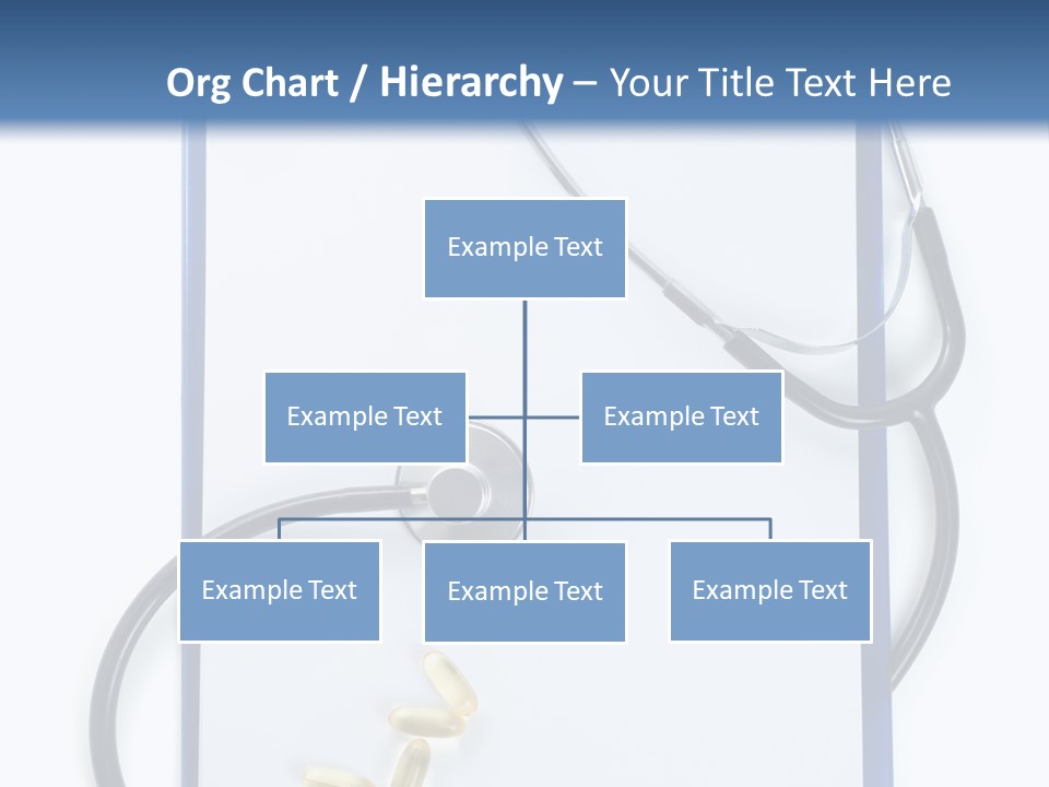 Stethoscope White Personal PowerPoint Template