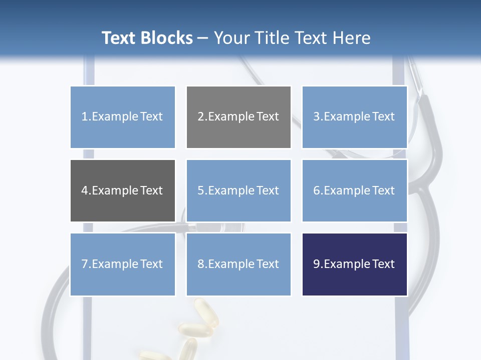 Stethoscope White Personal PowerPoint Template
