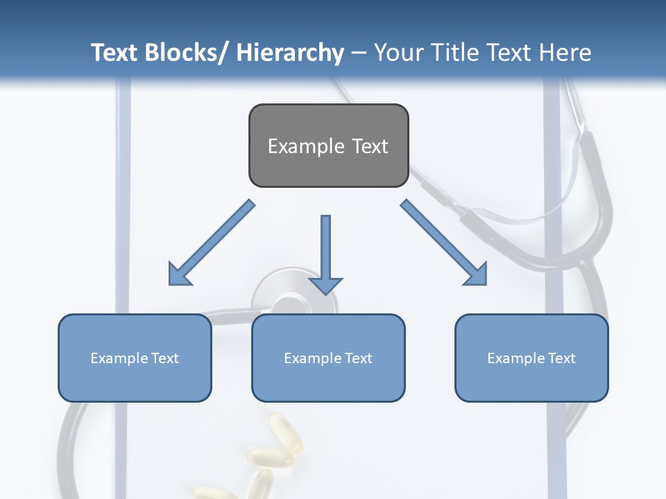 Stethoscope White Personal PowerPoint Template