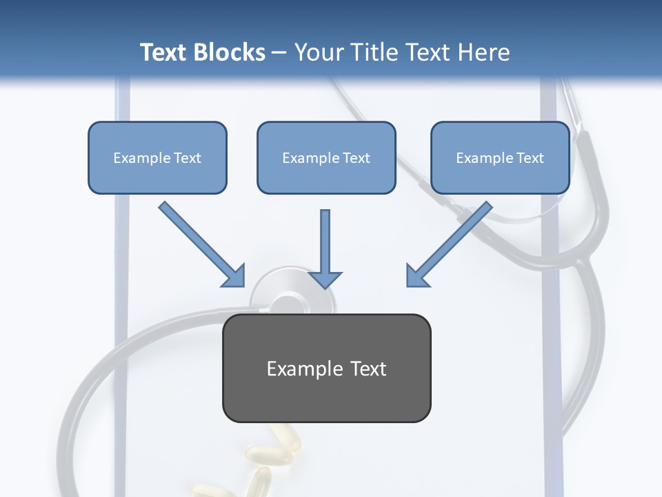 Stethoscope White Personal PowerPoint Template