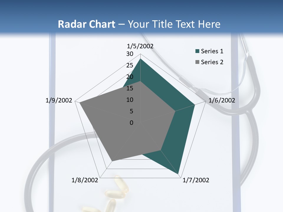 Stethoscope White Personal PowerPoint Template