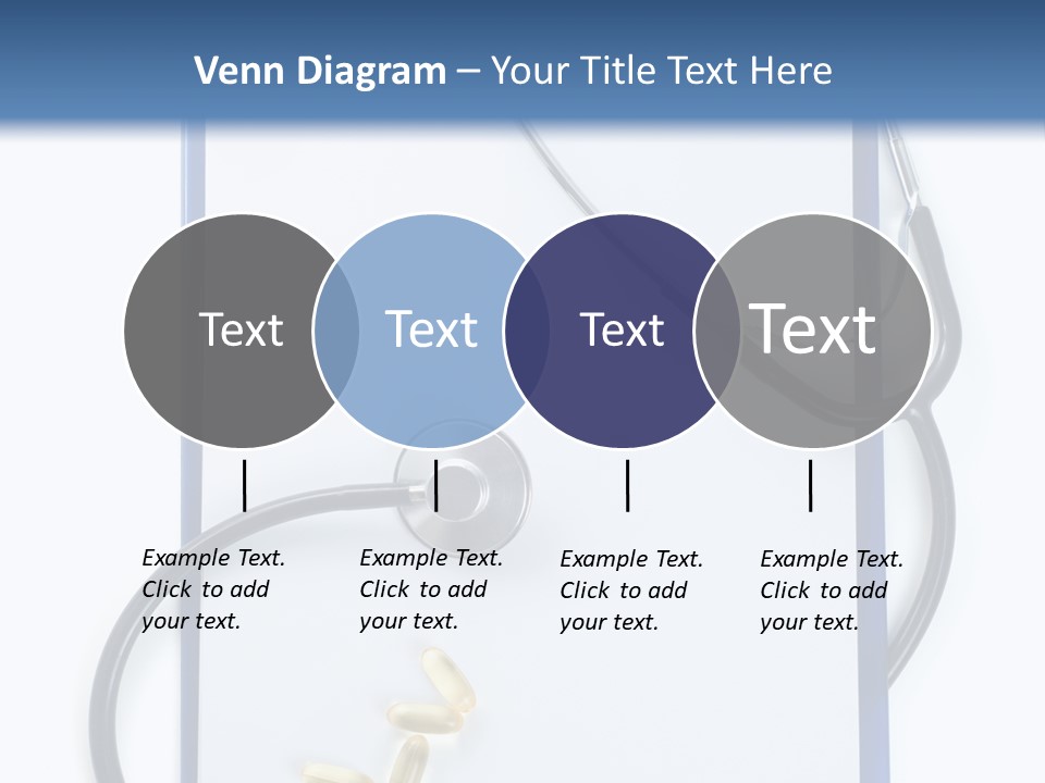Stethoscope White Personal PowerPoint Template