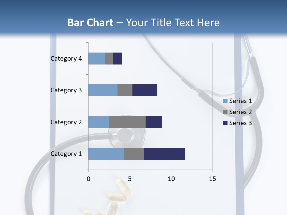 Stethoscope White Personal PowerPoint Template