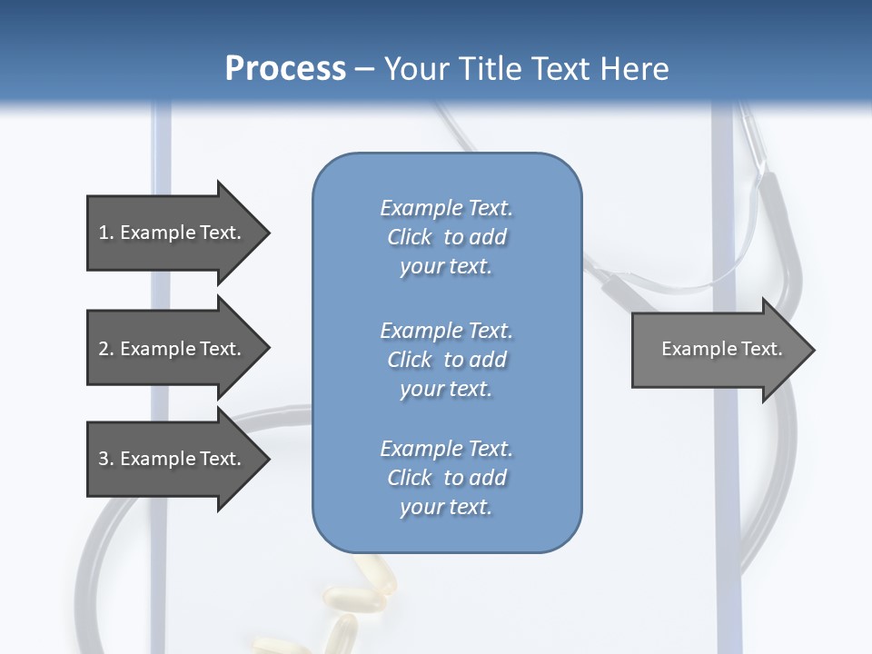 Stethoscope White Personal PowerPoint Template
