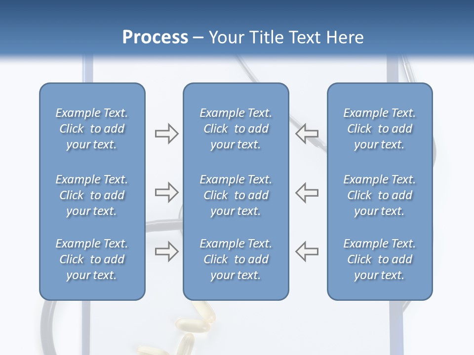 Stethoscope White Personal PowerPoint Template