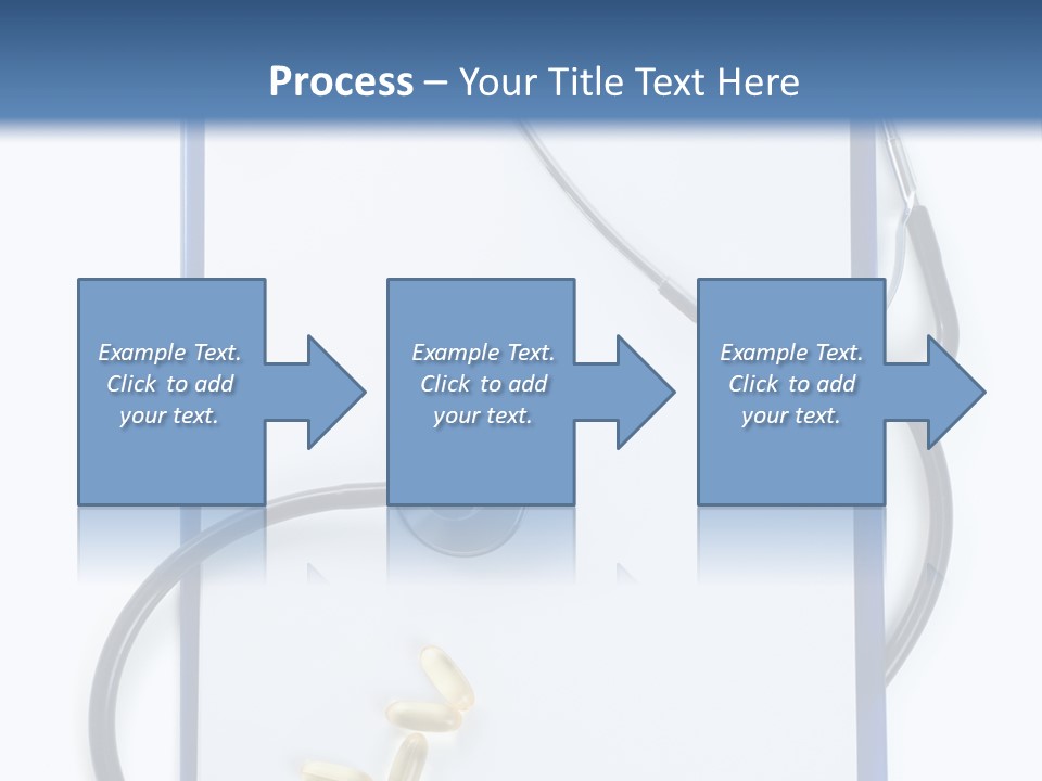 Stethoscope White Personal PowerPoint Template