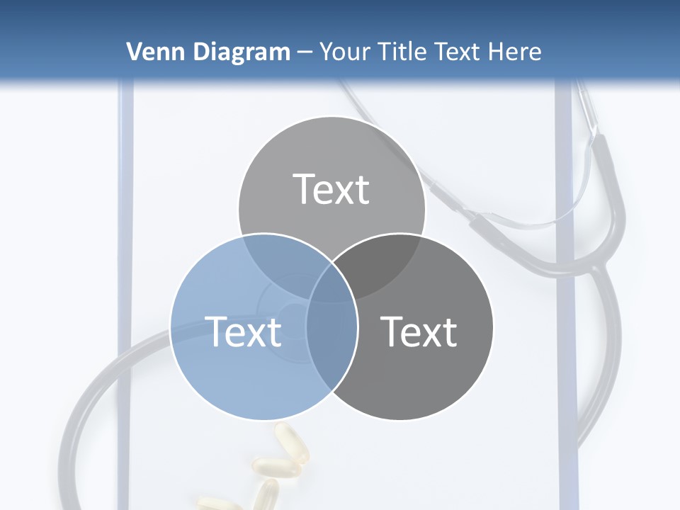 Stethoscope White Personal PowerPoint Template