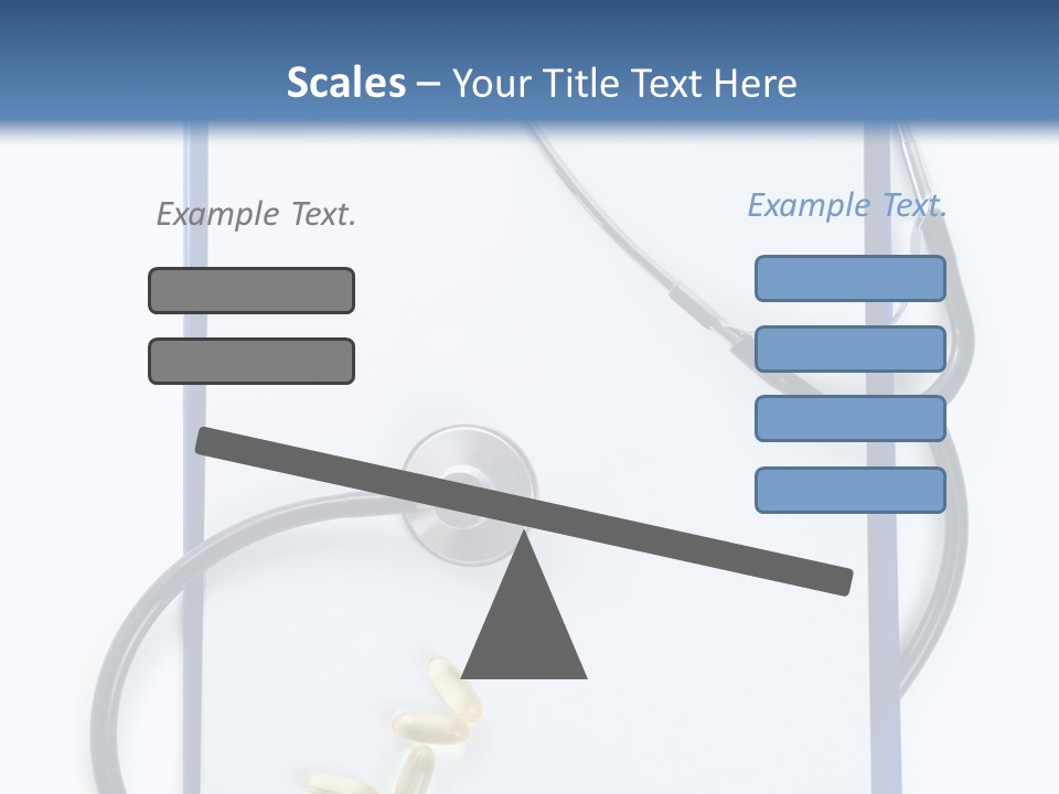 Stethoscope White Personal PowerPoint Template