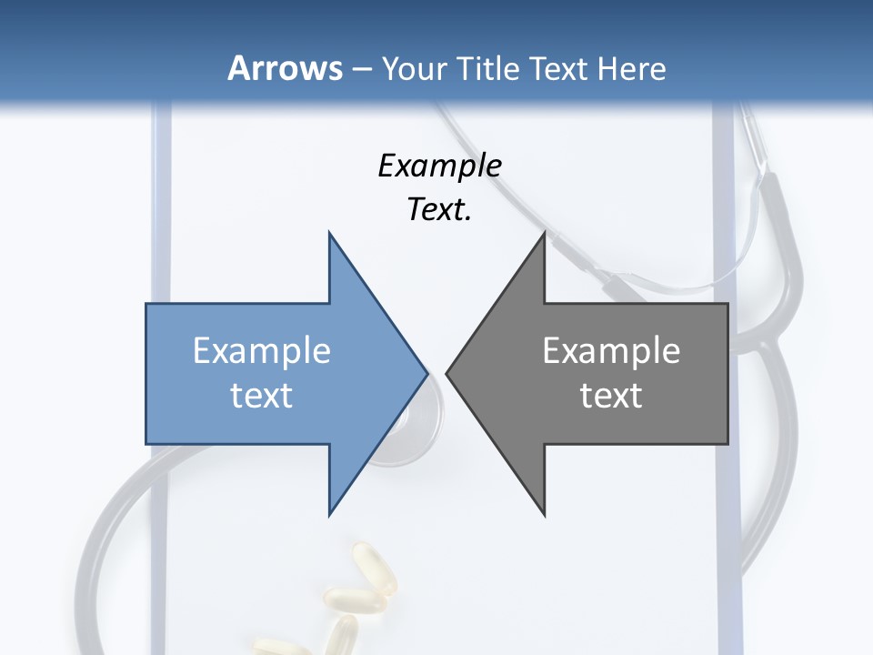 Stethoscope White Personal PowerPoint Template